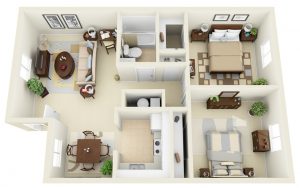 2BHK INTERIORS, 
Inclusive of taxes